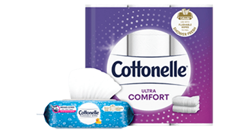 Comfort Care and Flushable Wipes Bundle
